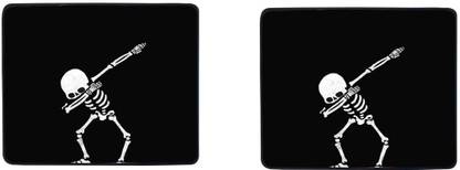 FashionDuet 3981 Multicolor Pack of 2 Non Slip Base Mousepad
