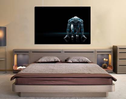 GWSJ-12640 Printed Eset Nod Race Without Frame Canvas Canvas Art