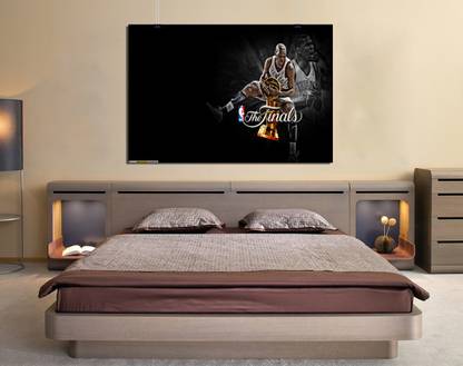 GWSJ-13763 Printed NBA Finals Non Sticking Without Frame Canvas Canvas Art