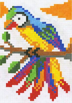 FABER-CASTELL Pixel art Theme,  Scrapbook Kit