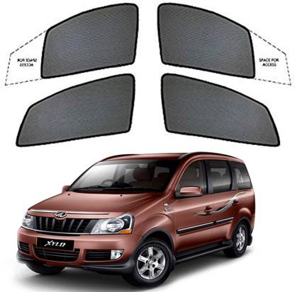 Tech Auto Side Window Sun Shade For Mahindra Xylo