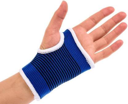 infinity deal Best Quality Half Cut Palm Support (blue palm) Hand Support