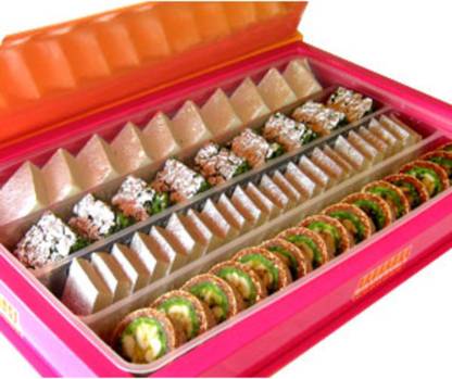 Bikanervala Assorted Mithai Box (1000 grams) Festive Gift Box