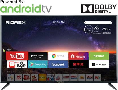 Ridaex 139.7 cm (55 inch) Ultra HD (4K) LED Smart Android TV