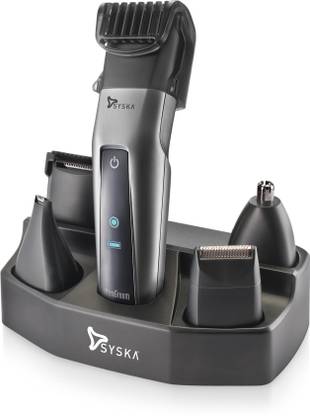 Syska HT3052K/02 Trimmer 50 min  Runtime 10 Length Settings