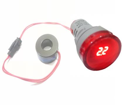 NanhoElectronics Ampere RED Display max 380V 22 mm Current Meter Ammeter