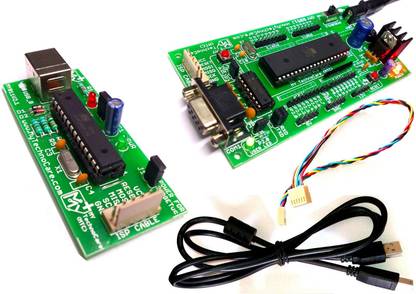MY TechnoCare 8051 Development Board With USB Programmer Micro Controller Board Electronic Hobby Kit