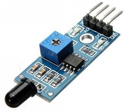 एर्कॉम्स रोबोटिक्स लैब IR Flame Sensor Module इलेक्ट्रॉनिक कॉम्पोनेन्ट इलेक्ट्रॉनिक हॉबी किट