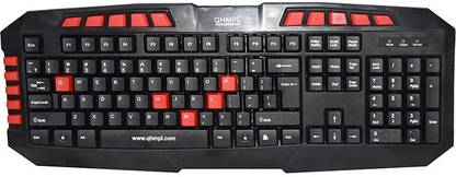 QHMPL QHM7421 Wired USB Standard Multi-device Keyboard Compatible with Desktop, Laptop, Tablet, iPad, Mac