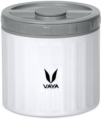 Vaya Preserve 300 ml White - Vacuum Insulated Stainless Steel Meal Container, Meal Jar, Portable Lunch Box, 1 x 300 ml, 1 Containers Lunch Box