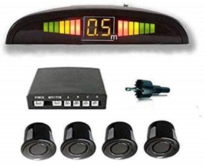 Auto Snap Car Parking Sensor 4 Parking Sensor,1 Main Control Box,1 Led Display Indicator,1 Hole Saw,1 Power Cable Parking Sensor