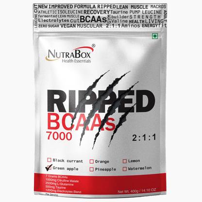 NUTRABOX RIPPED Fermented Lean Body Building Powder BCAA