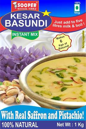 SOOPER KESAR BASUNDI PREMIX 1 kg