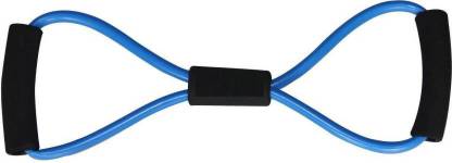 Bluebells India blue-Useful Fitness Equipment Tube Workout Exercise Elastic For Yoga Resistance Tube