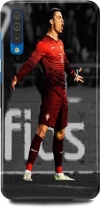 Entio Back Cover for Samsung Galaxy A50/SM-A505FZBDINS RONALDO PRINTED