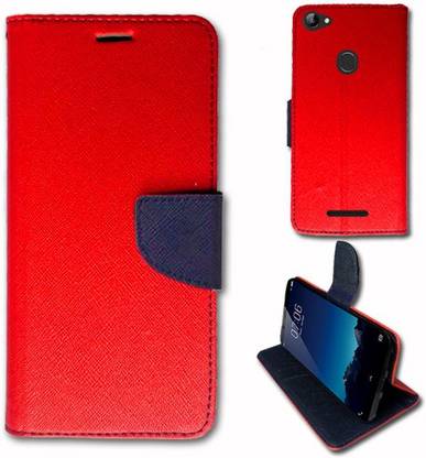 Asmart Wallet Case Cover for Lava Z81
