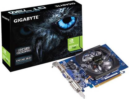GIGABYTE GV-N730D5-2GI GDDR5 2 GB NVIDIA Chipset 128 bit 902 MHz Graphics Card