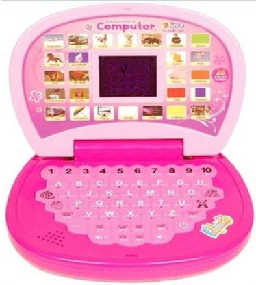 Just97 Educational Computer With Led Screen mini laptop Toy For Kids