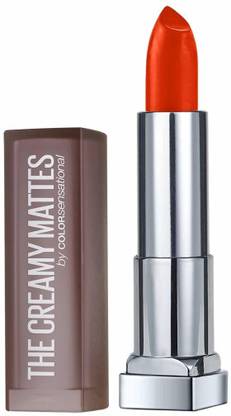 MAYBELLINE NEW YORK Color Sensational Creamy Matte Lipstick, 685 Craving Coral