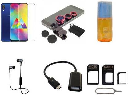 Mudshi Screen Protector Accessory Combo for Samsung Galaxy A20