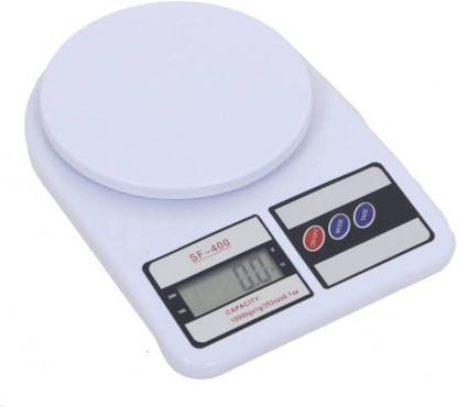 BK 10 IMPORT & EXPORT Electronic Digital 10 Kg Weight Scale Lcd Kitchen Weight Scale Machine Measure for measuring fruits,Spice,Food,Vegetable And More (Sf-400) Weighing Scale Weighing Scale