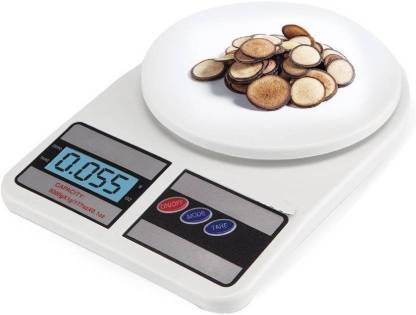 Zeom Kitchen SF400 1g-10kg Chef-Mate Kitchen Scale Weighing Scale  (White) Weighing Scale