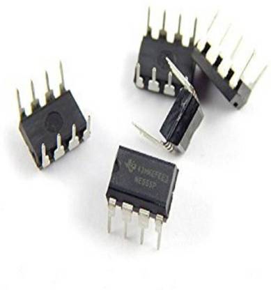 Technical hut 5 Piece of 555 Timer IC Electronic Components Electronic Hobby Kit