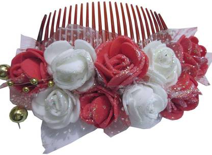 Unique Indian Crafts Comb pin for hairs with multicolours (Sku-UIC-FA-CP-74) Back Pin