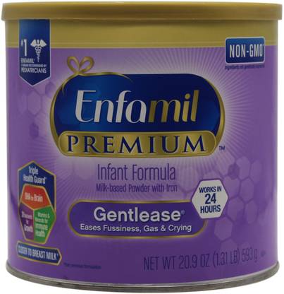 Enfamil Infant Formula Gentlease Non-GMO - 593g (20.9oz)