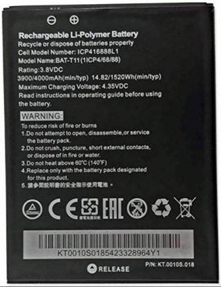 nmo Mobile Battery For  acer Liquid Z630 Z630s BAT-T11