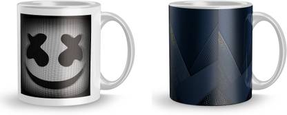 JAISWAL WORLDS Printed Designer For Couple-229 Ceramic Coffee Mug