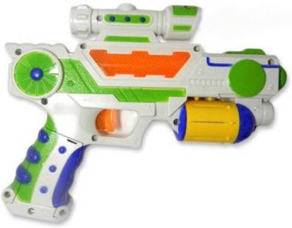 pari enterprises Projection Flash Gun with Laser Light & Sound Guns & Darts