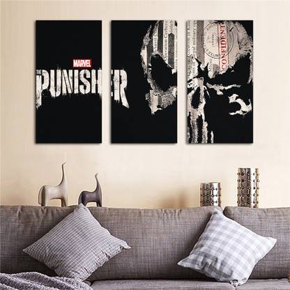 GWSJ-6439 Printed Split Punisher quotes Matte Poster Photographic Paper
