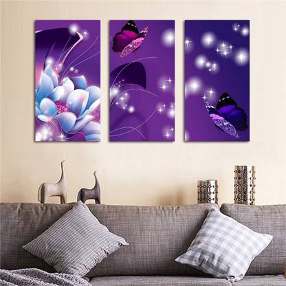 GWSJ-4501 Printed Split Butterfly Abstraction Matte Poster Photographic Paper