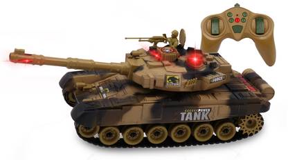 zest 4 toyz Big Size Remote Control Tank - Full Function - Rechargeable - Shooting Mode