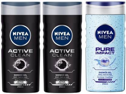 Nivea Men Active Clean and Pure Impact Shower Gel