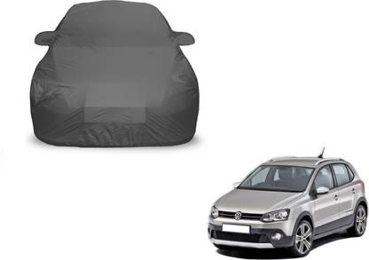 Amanzo Car Cover For Volkswagen Polo Cross (With Mirror Pockets)