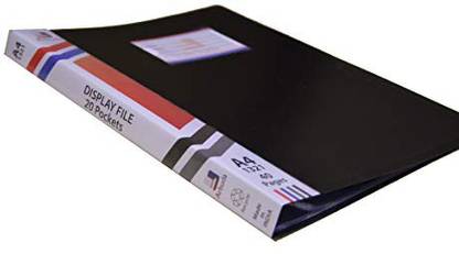 arbuda A4 Size Plastic File Display Presentation Clear Folder - Plastic