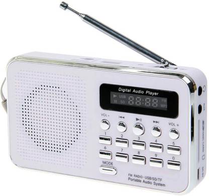 Anweshas FM Radio, MicroSD Card, 3.5mm Jack & USB Support FM Radio