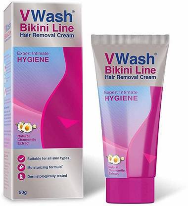 व वाश Bikini Line Hair Removal Cream क्रीम