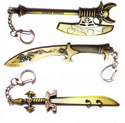 PAWSAM League of Legends Keychain Pack of 3 Key Chain