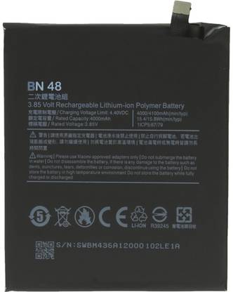 Grand Cell Mobile Battery For Xiaomi Redmi Note 6 Pro Mi806eti Bn48 4000 Mah Price In India Buy Grand Cell Mobile Battery For Xiaomi Redmi Note 6 Pro