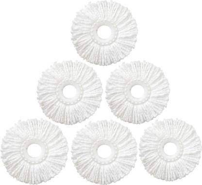 Toqon â¢ 6 Pcs 360 Rotating Magic Spin Mop Refill Refill