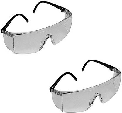 3M 1709_PK2 Bike Riding Safety Goggle (Pack of 2,Clear) Power Tool, Laboratory, Blowtorch  Safety Goggle