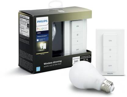 PHILIPS HUE WIRELESS DIMMING KIT E26 Smart Bulb