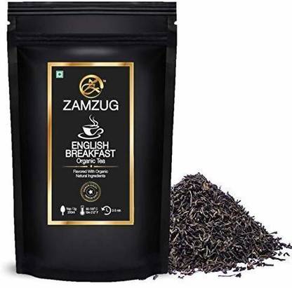 zamzug English Breakfast Tea – 100% Premium Quality Tea Unflavoured Black Tea Pouch