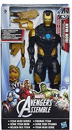 world of needs Marvel Avengers Titan Hero Series Bunker Buster Iron Man Action Figure
