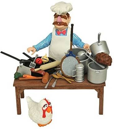 Diamond Select Toys The Muppets Swedish Chef Deluxe Figure Set