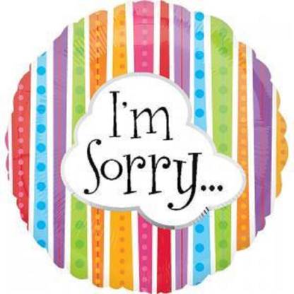 PARTY NASHA Printed 18"I 'M SORRY FOIL BALLOON Balloon