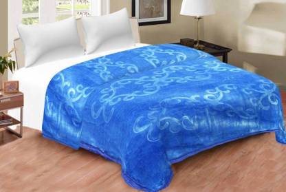 Swikon star Floral Double Mink Blanket for  Heavy Winter